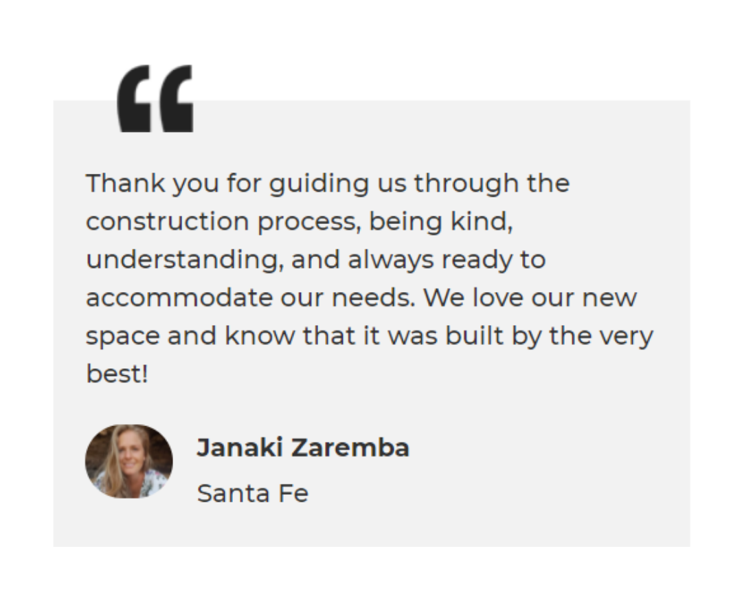 Experienced and Reliable Tar And Gravel Roofing Santa Fe, NM - Rakso Construction 11 Rakso Testimonials Janaki single